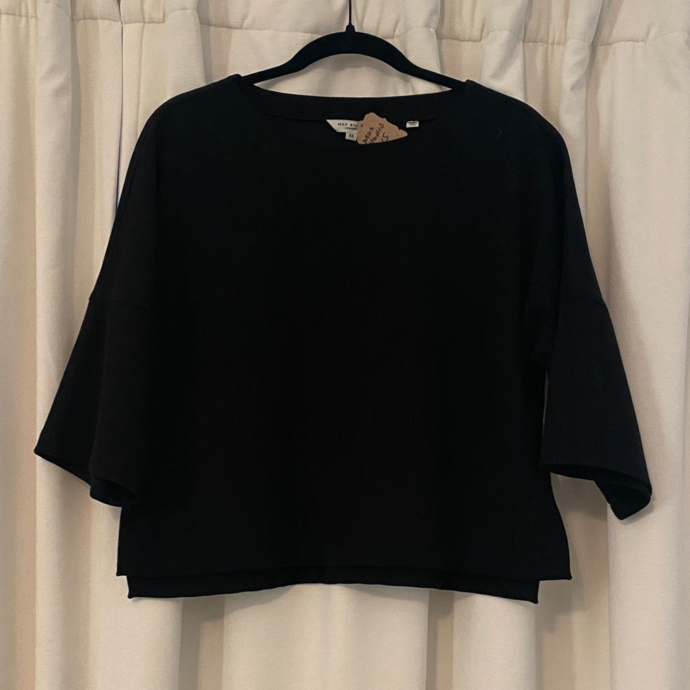 Max Studio Black Women's Blouse XS